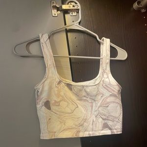 Fun colorful crop top